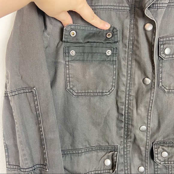 J CREW Relaxed Boyfriend Field Jacket Size M - Picture 4 of 7